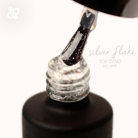 P249 silver flake top coat fraise nail shop 3