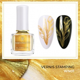 vernis stamping born pretty 42857-1 fraise nail shop