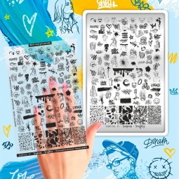 plaque stamping 37 taki da fraise nail shop