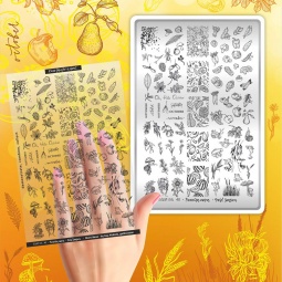 plaque stamping 40 taki da fraise nail shop