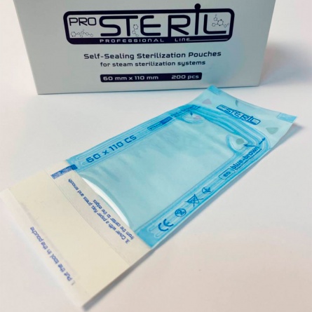 Sachets plastique transparent adhésifs 21 x 5 cm lot de 50