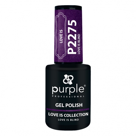 vernis semi-permanent P2275 purple fraise nail shop