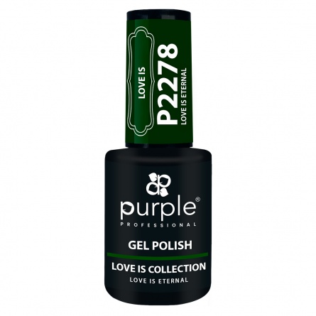 vernis semi-permanent P2278 purple fraise nail shop