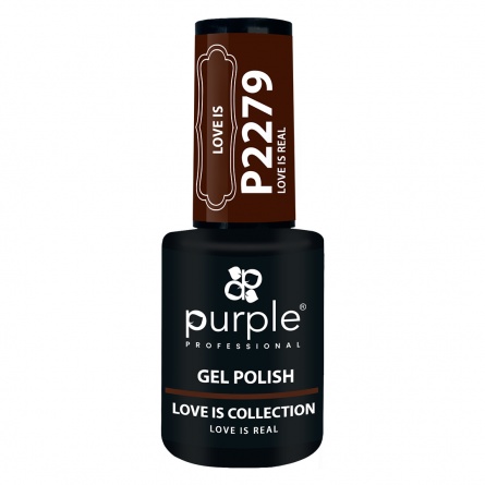 vernis semi-permanent P2279 purple fraise nail shop