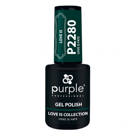 vernis semi-permanent P2280 purple fraise nail shop