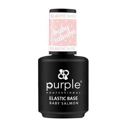 elastic base P166 purple fraise nail shop