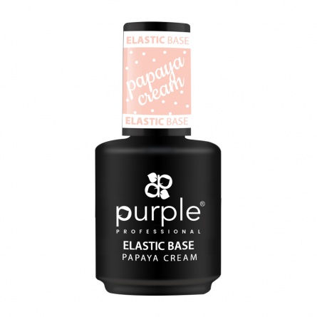 elastic base P176 purple fraise nail shop