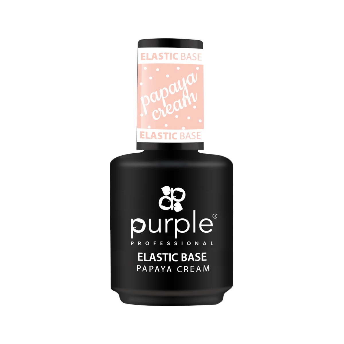 elastic base P176 purple fraise nail shop