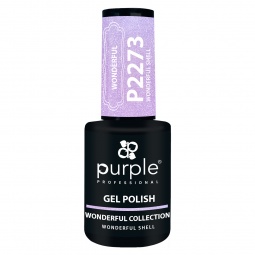 vernis semi permanent purple P2273 fraise nail shop