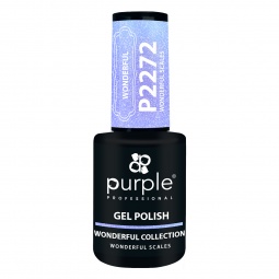 vernis semi permanent purple P2272 fraise nail shop