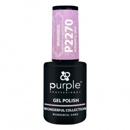 vernis semi permanent purple P2270 fraise nail shop