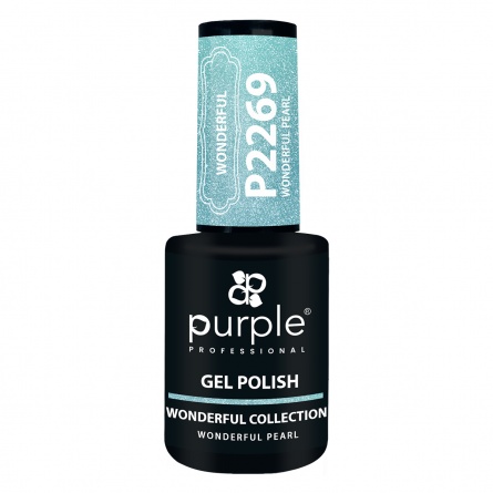 vernis semi permanent purple P2269 fraise nail shop