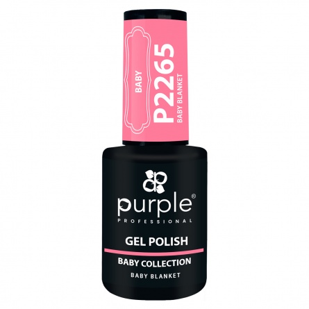 vernis semi permanent purple P2265 fraise nail shop