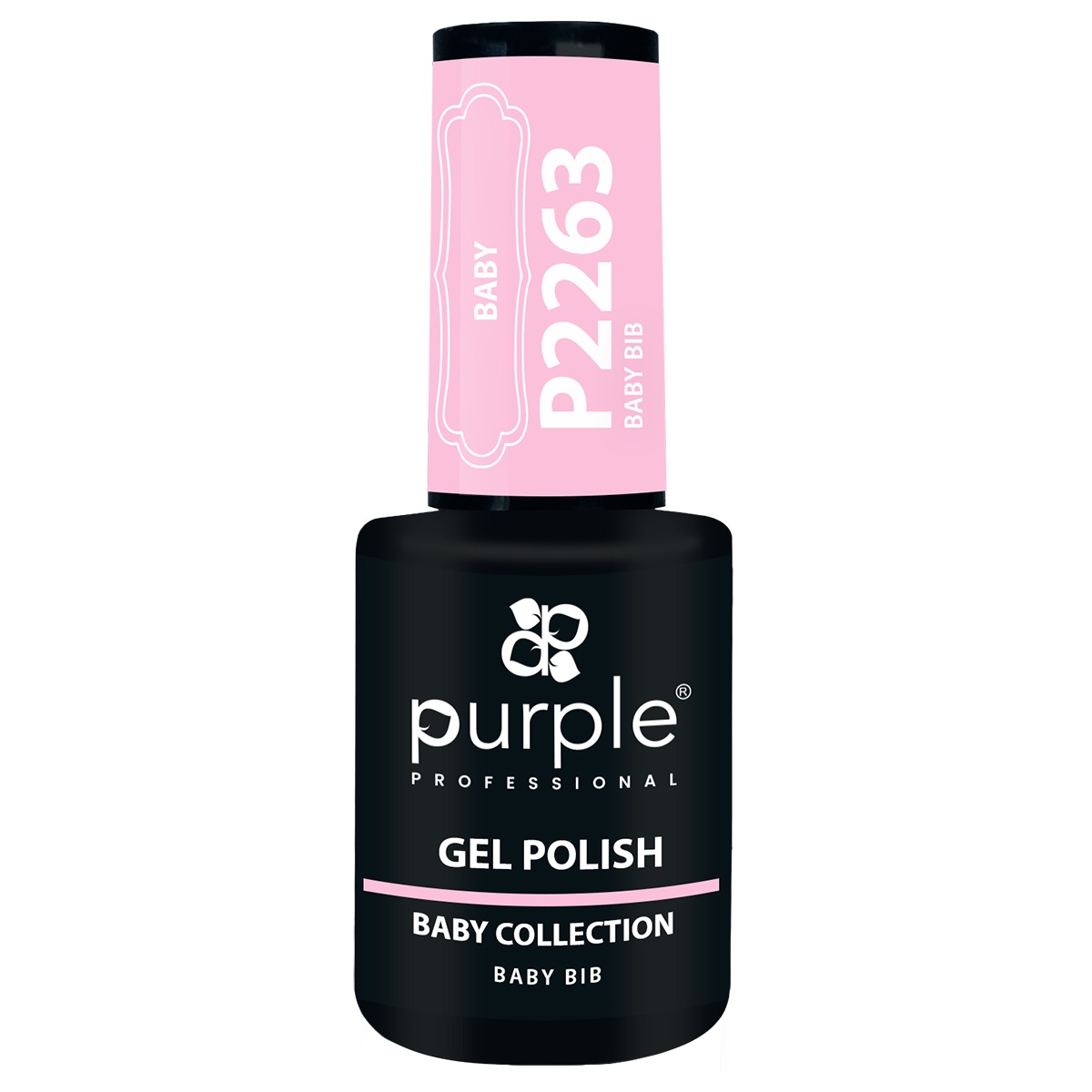 vernis semi permanent purple P2263 fraise nail shop