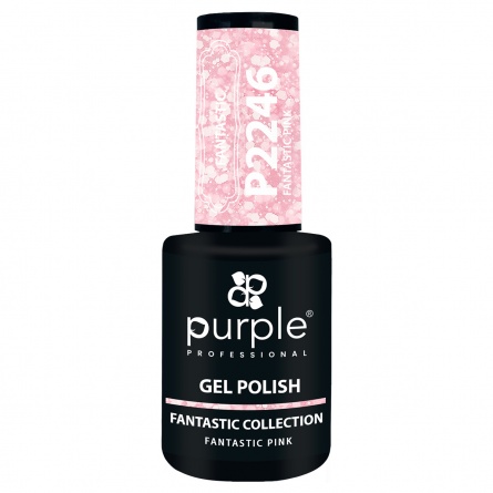 vernis semi permanent purple P2246 fraise nail shop