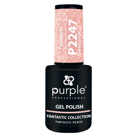 vernis semi permanent purple P2247 fraise nail shop