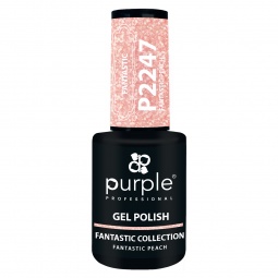 vernis semi permanent purple P2247 fraise nail shop