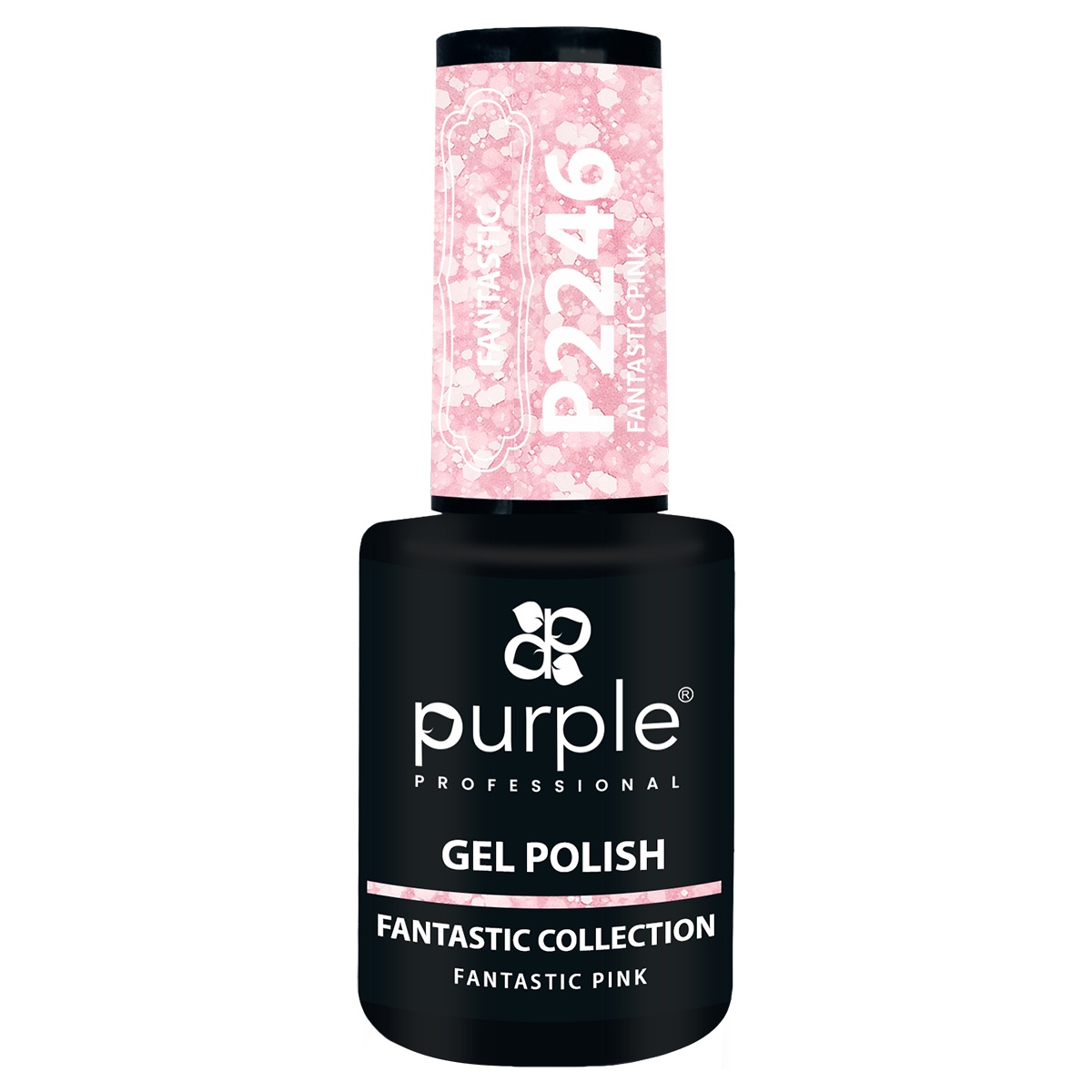 vernis semi permanent purple P2246 fraise nail shop