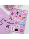 stickers pack fraise nail shop 2