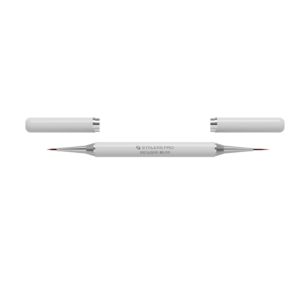 Set De 3 Pinceaux Miniatures Poils De Loup – Tailles 0, 00, 000 – Pour Peinture Fine Et Détails – Longueur 18,5 Cm