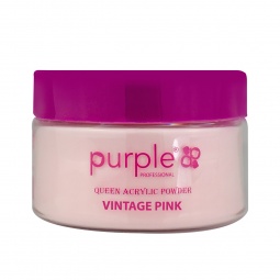 acrylique P1584 vintage pink purple fraise nail shop