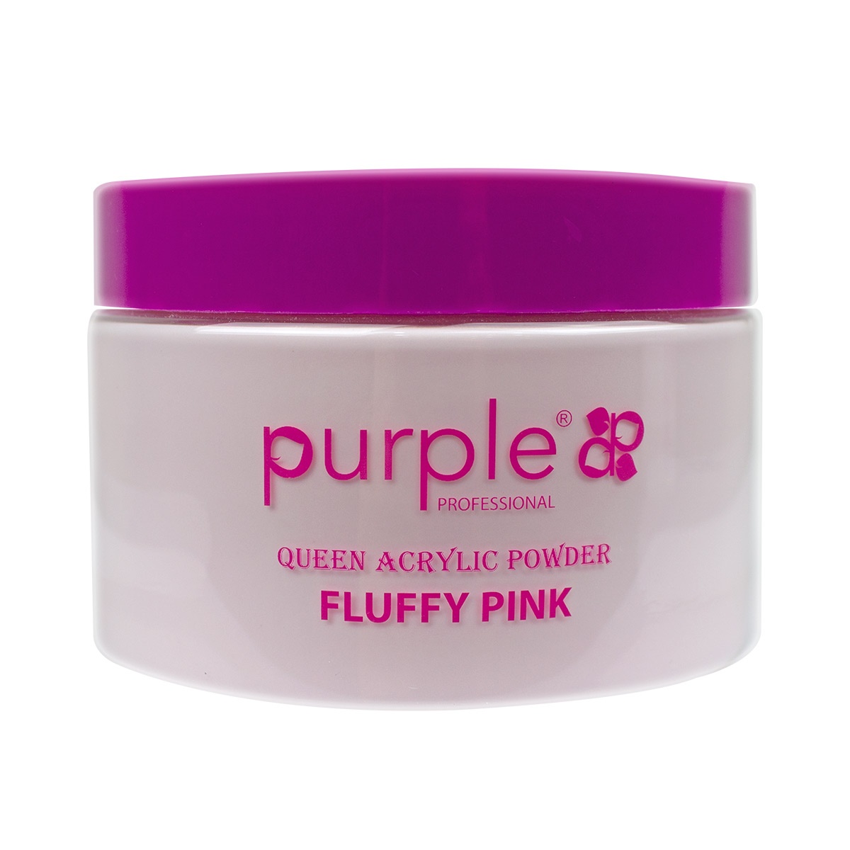 acrylique P1570 fluffy pink purple fraise nail shop