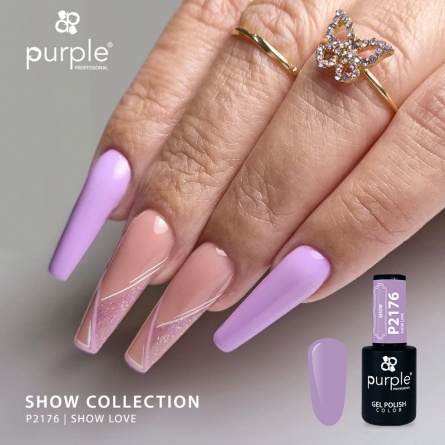 show collection P2176 purple fraise nail shop 4