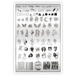 plaque stamping taki da 07 fraise nail shop