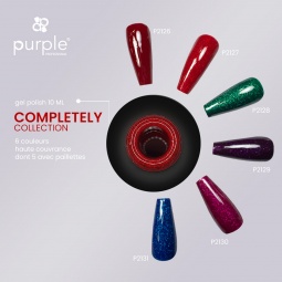 completely collection purple fraise nail shop