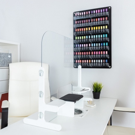 presentoir mural noir fraise nail shop 7