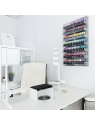 presentoir mural argente fraise nail shop 6