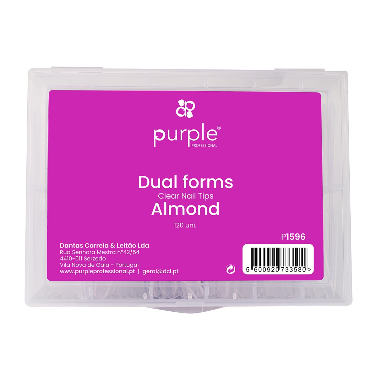 Capsules Popits DUAL FORMS Forme amande - Purple - Fraise Nail Shop