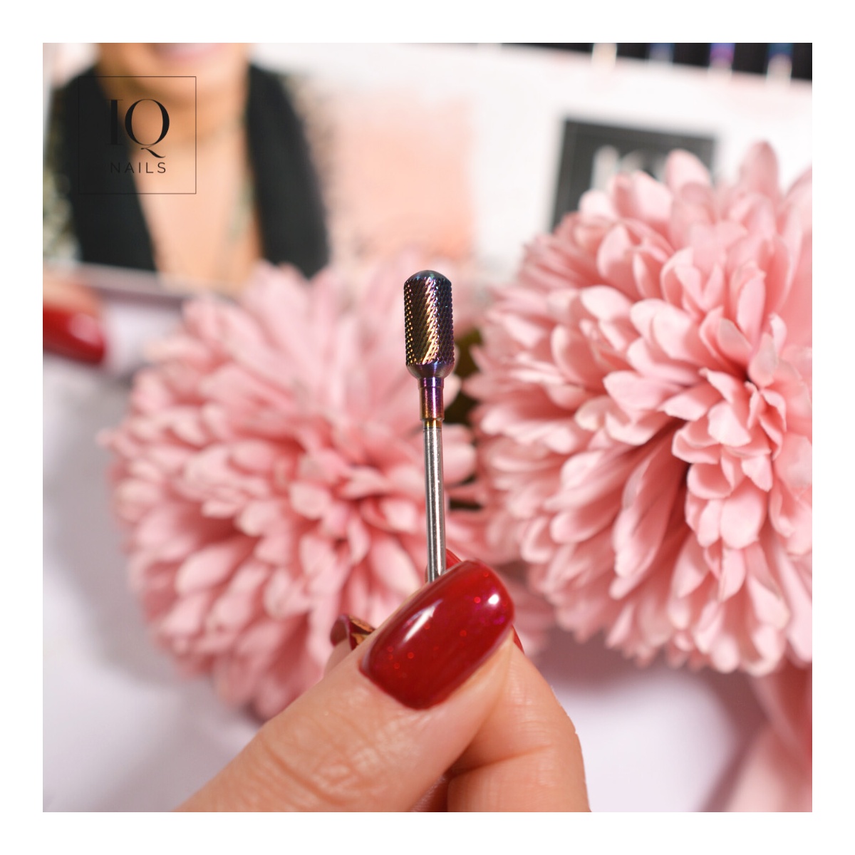 Fraise en Carbure forme Tonneau 6 mm IQ Nails Fraise Nail Shop