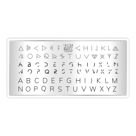 mini plaque stamping taki da 02 fraise nail shop