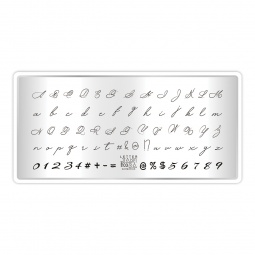 mini plaque stamping taki da 03 fraise nail shop
