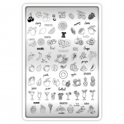 plaque stamping taki da 19 fraise nail shop