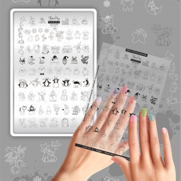 pochoir demonstration takida 09 fraise nail shop