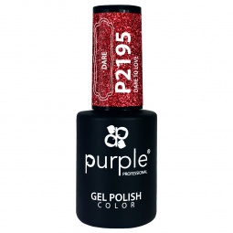 vernis semi permanent P2195 purple fraise nail shop