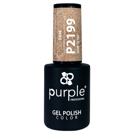 vernis semi permanent P2199 purple fraise nail shop