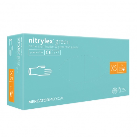 gants nitrile verts xs fraise nail shop