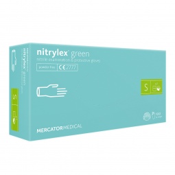 gants nitrile verts s fraise nail shop