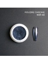 poudre chrome 03 fraise nail shop