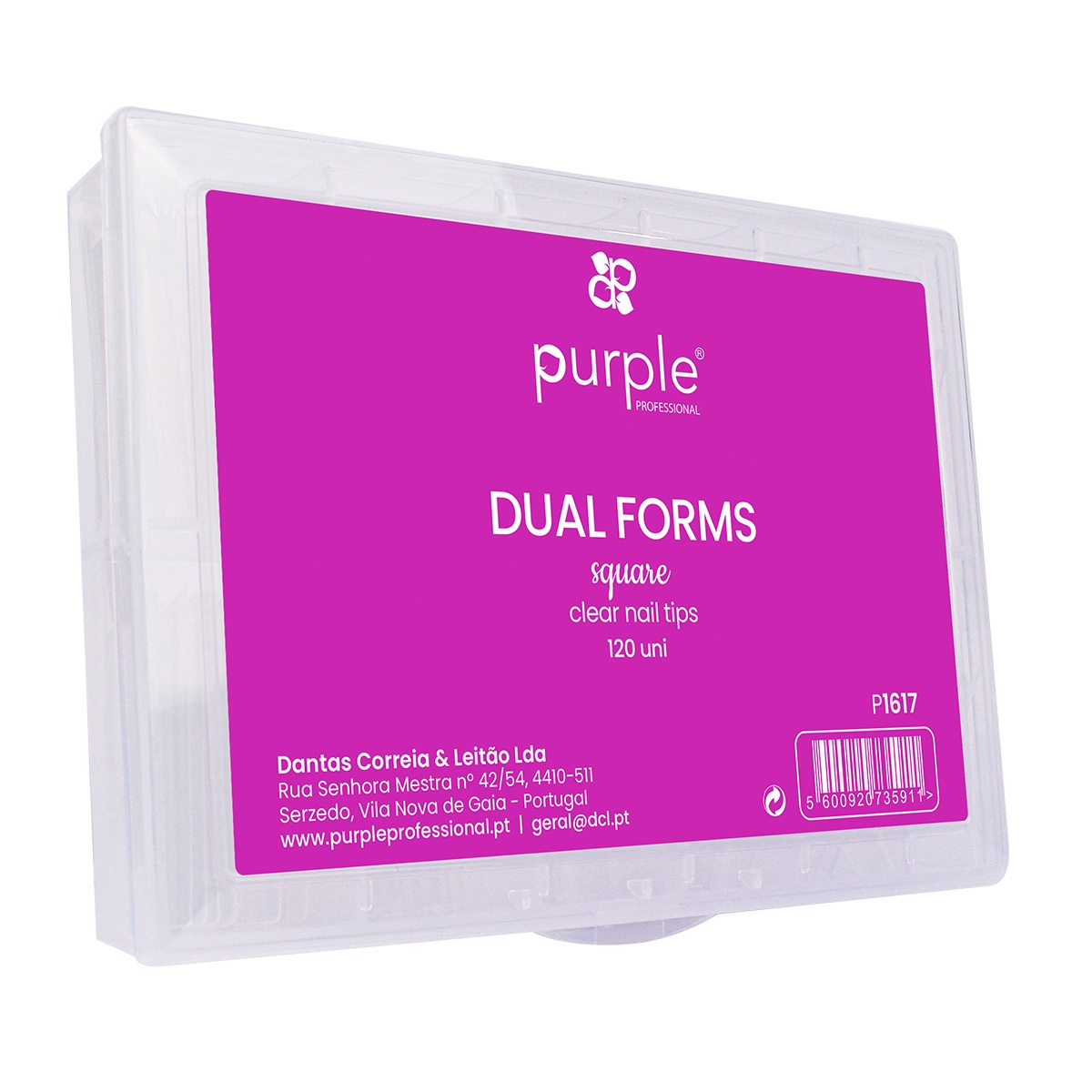 Capsules Popits DUAL FORMS Forme carrée - Purple - Fraise Nail Shop