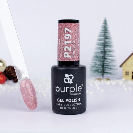 vernis semi permanent P2197 purple fraise nail shop 3