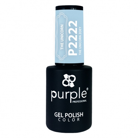 vernis semi permanent P2222 purple fraise nail shop