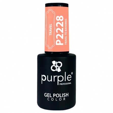 vernis semi permanent purple P2228 fraise nail shop
