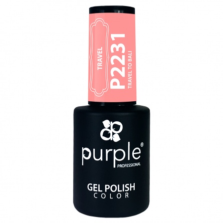 vernis semi permanent purple P2231 fraise nail shop