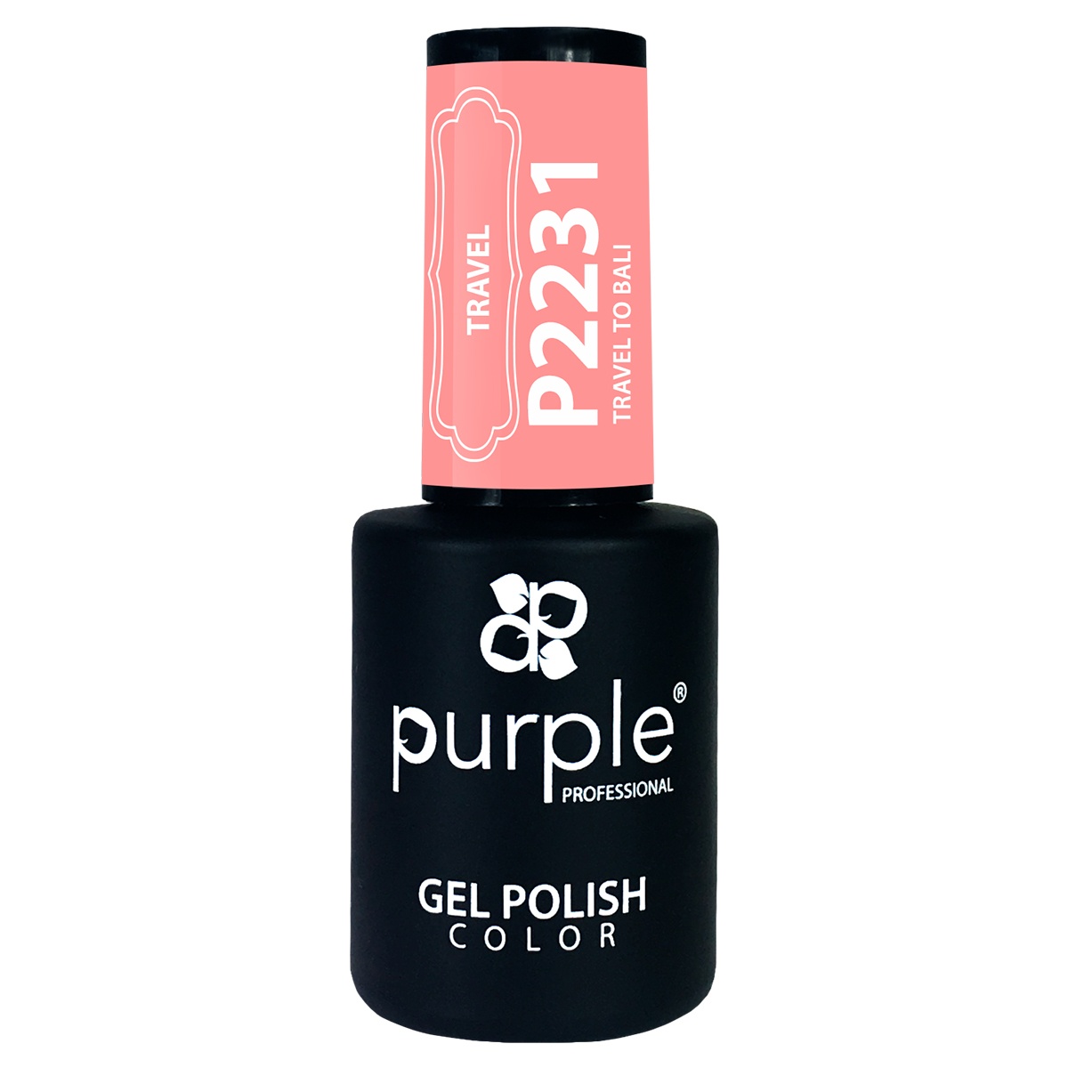 vernis semi permanent purple P2231 fraise nail shop