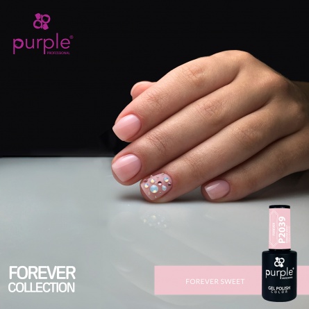 vernis semi permanent purple P2039 fraise nail shop 3
