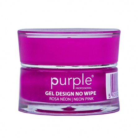 gel design rose neon fraise nail shop